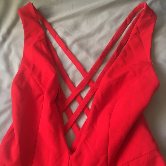 NBD red multi strap back - Picture 2 of 4